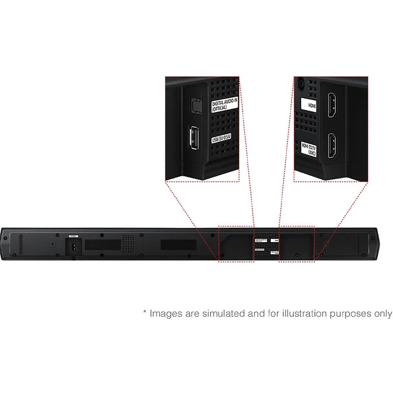 3.1 Channel B Series Soundbar with Wireless Subwoofer