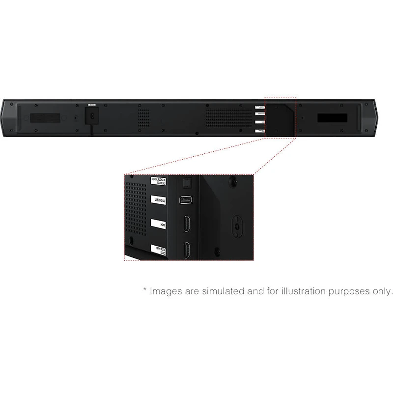 5.1 Ch. B-Series Soundbar with Wireless Subwoofer