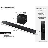 3.1.2 Channel Soundbar with Wireless Soundbar