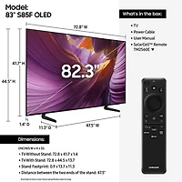 83 inch Class OLED 4K S85F Vision AI Smart TV (2025)