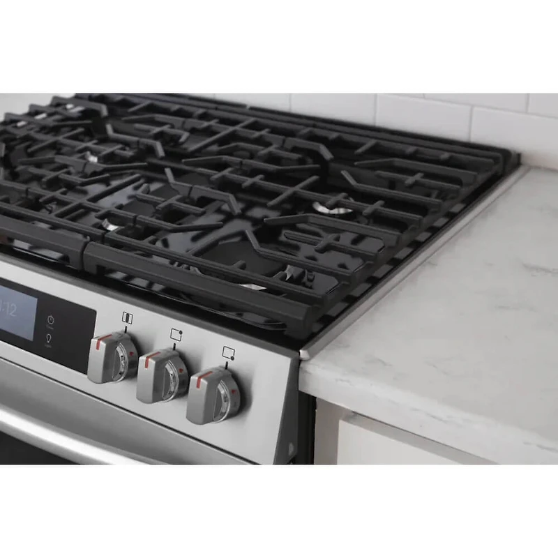 Stainless Front Control Freestanding Gas Range Trim Kit - 4 Piece