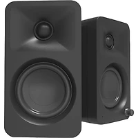 ORA Powered Reference Desktop Computer Speakers with Bluetooth (Pair) - Black