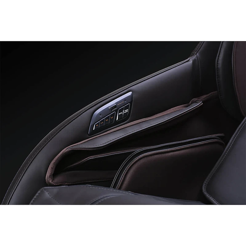 3D Zero Gravity Massage Chair - Brown/Black - OPEN BOX