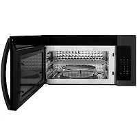 1.5 Cu. Ft. Black Stainless Over-the-Range Convection Microwave