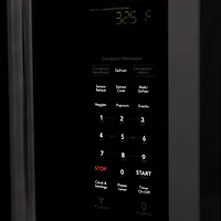 1.5 Cu. Ft. Black Stainless Over-the-Range Convection Microwave