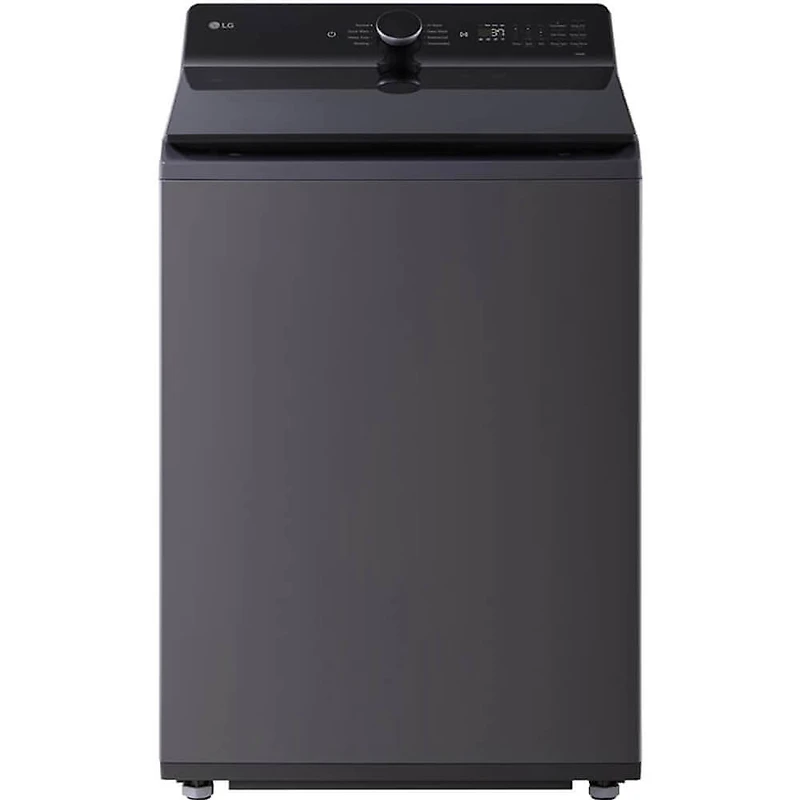 Matte Black Top Load High-Efficiency Washer/Dryer Pair