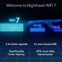 Nighthawk RS100 Dual-Band WiFi 7 Router