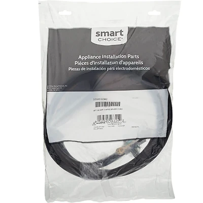 6 Ft. 30A 4-Prong Dryer Cord - Black