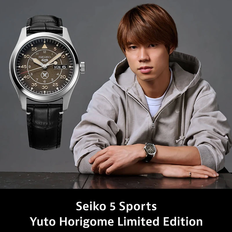 5 Sports Yuto Horigome Limited Edition Automatic Watch - Black