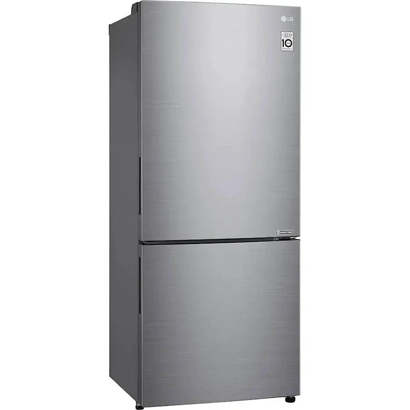 14.7 Cu. Ft. Platinum Silver Bottom Freezer Smart Refrigerator