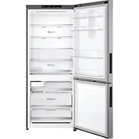 14.7 Cu. Ft. Platinum Silver Bottom Freezer Smart Refrigerator