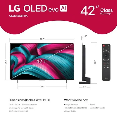 inch Class C5 Series 4K OLED Smart TV