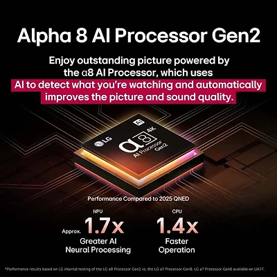 inch Class B5 Series OLED AI 4K Smart webOS TV (2025