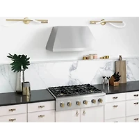 36 inch Stainless Wall Mount Smart Range Hood