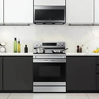 6.3 Cu. Ft. Stainless Freestanding Smart Electric Range