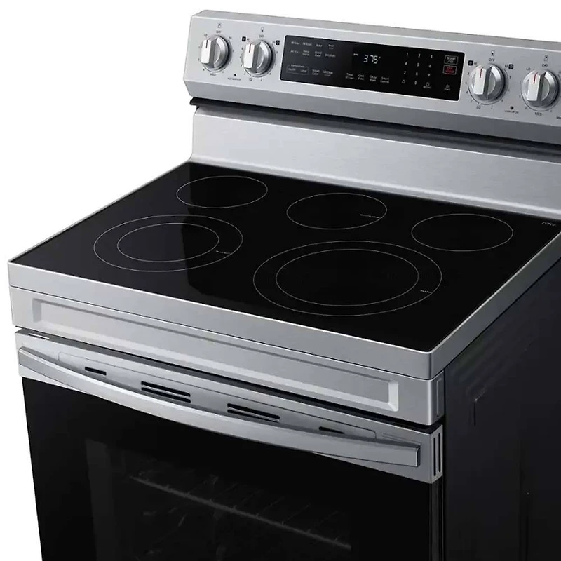 6.3 Cu. Ft. Stainless Freestanding Smart Electric Range