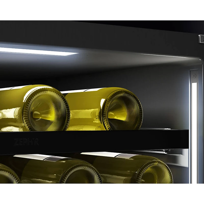 45 Bottle Presrv Panel Ready Dual Zone Wine Cooler