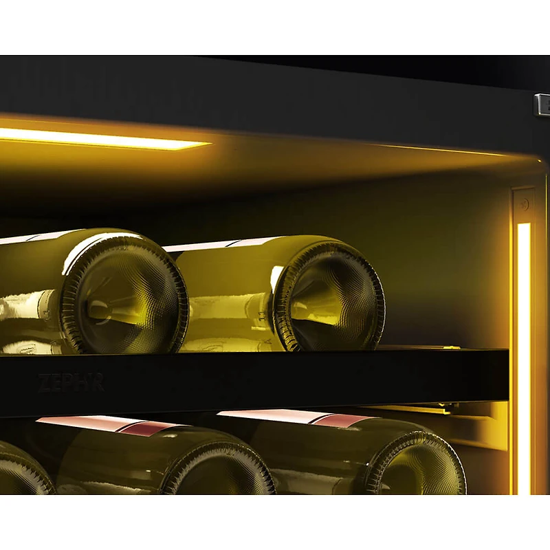 45 Bottle Presrv Panel Ready Dual Zone Wine Cooler