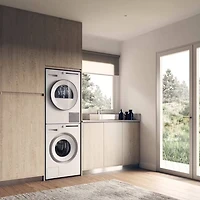 4.1 Cu. Ft. Classic Series White Front Load Electric Dryer