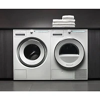 5.1 Cu. Ft. Logic Series White Front Load Electric Dryer