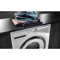 2.1 Cu. Ft. Classic Series White Front Load Electric Washer