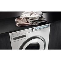 2.8 Cu. Ft. Logic Series White Front Load Electric Washer