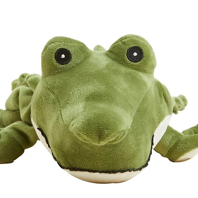 Microwavable French Lavender Scented Plush Alligator