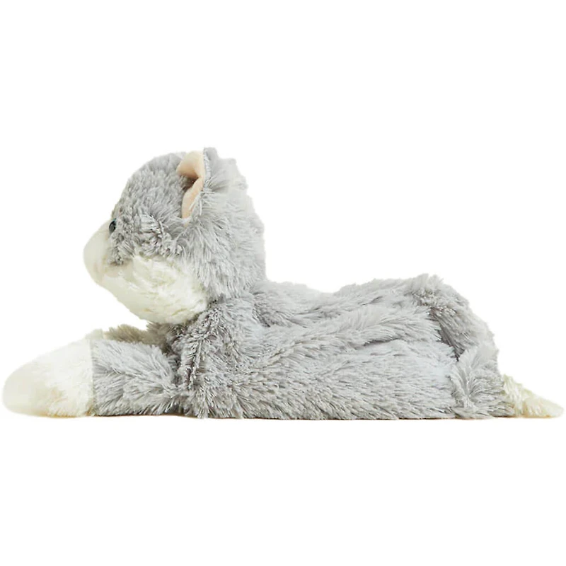 Microwavable French Lavender Scented Plush Gray Cat