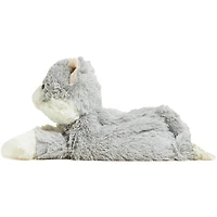Microwavable French Lavender Scented Plush Gray Cat