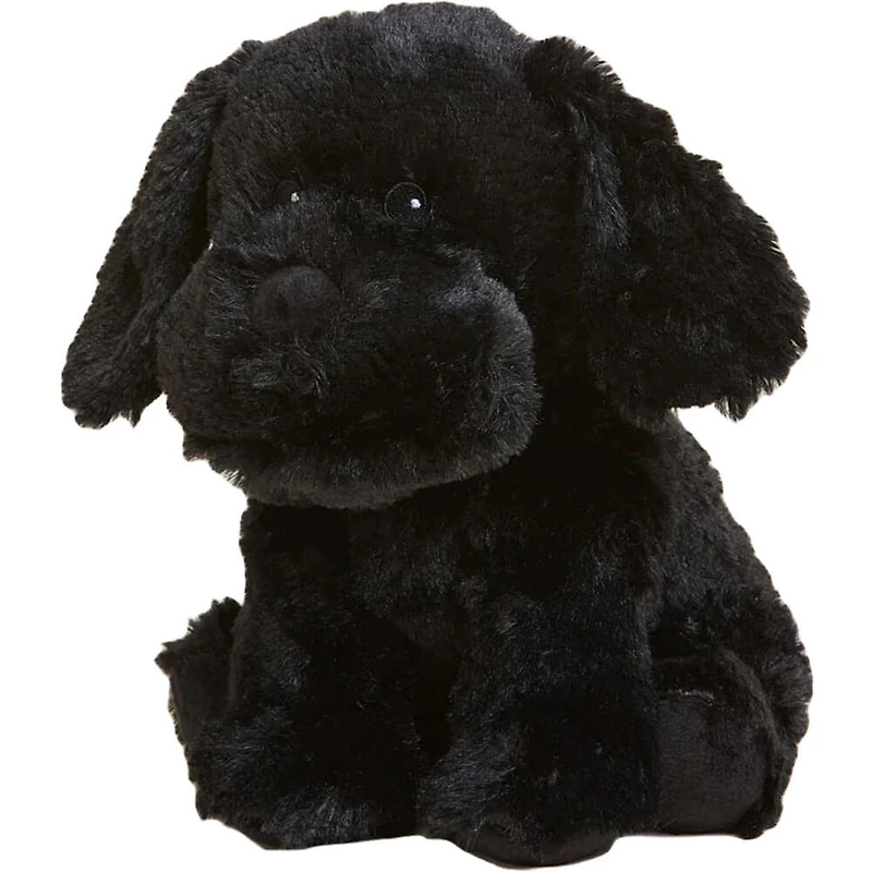 Microwavable French Lavender Scented Plush Black Labrador