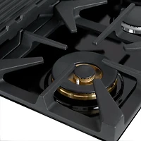 5.5 Cu. Ft. White Freestanding Gas Double Oven Convection Range