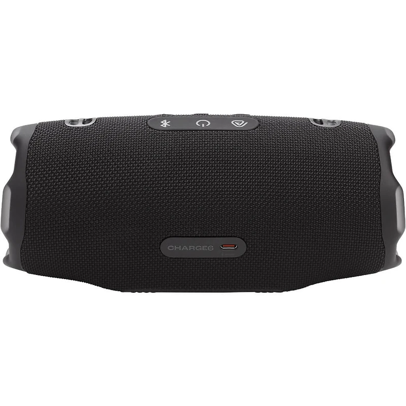 Charge 6 Portable Waterproof Speaker with Powerbank and Strap - Black