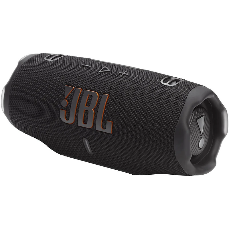 Charge 6 Portable Waterproof Speaker with Powerbank and Strap - Black