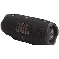 Charge 6 Portable Waterproof Speaker with Powerbank and Strap - Black