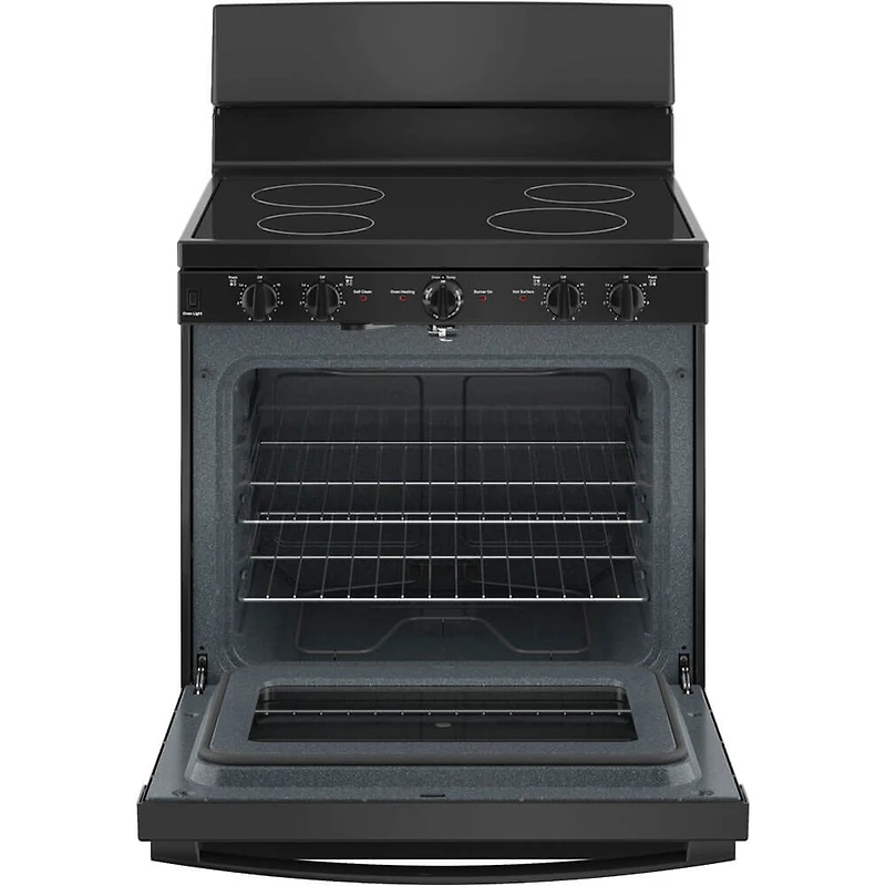 5.0 Cu. Ft. Black Freestanding Electric Range