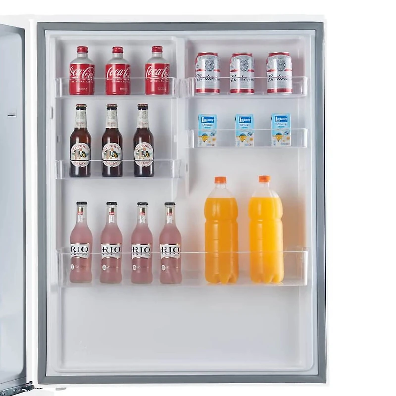 17.2 Cu. Ft. White Counter-Depth Bottom-Freezer Refrigerator