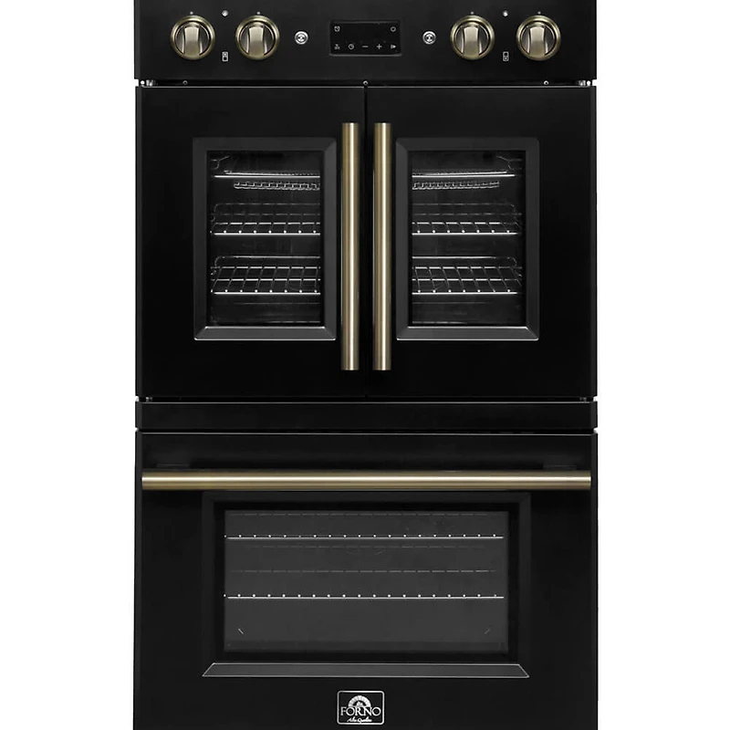 7.36 Cu. Ft. Black Built-In Double Electric Wall Oven