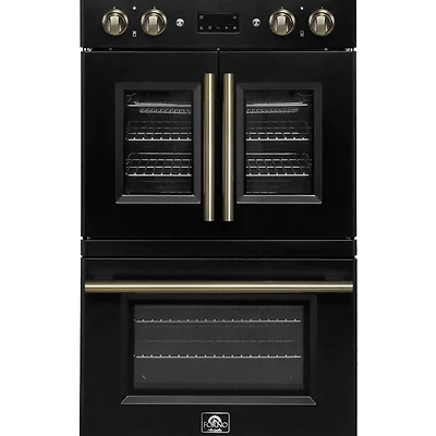 7.36 Cu. Ft. Black Built-In Double Electric Wall Oven