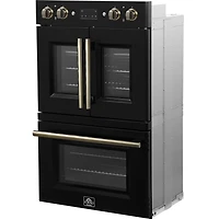 7.36 Cu. Ft. Black Built-In Double Electric Wall Oven