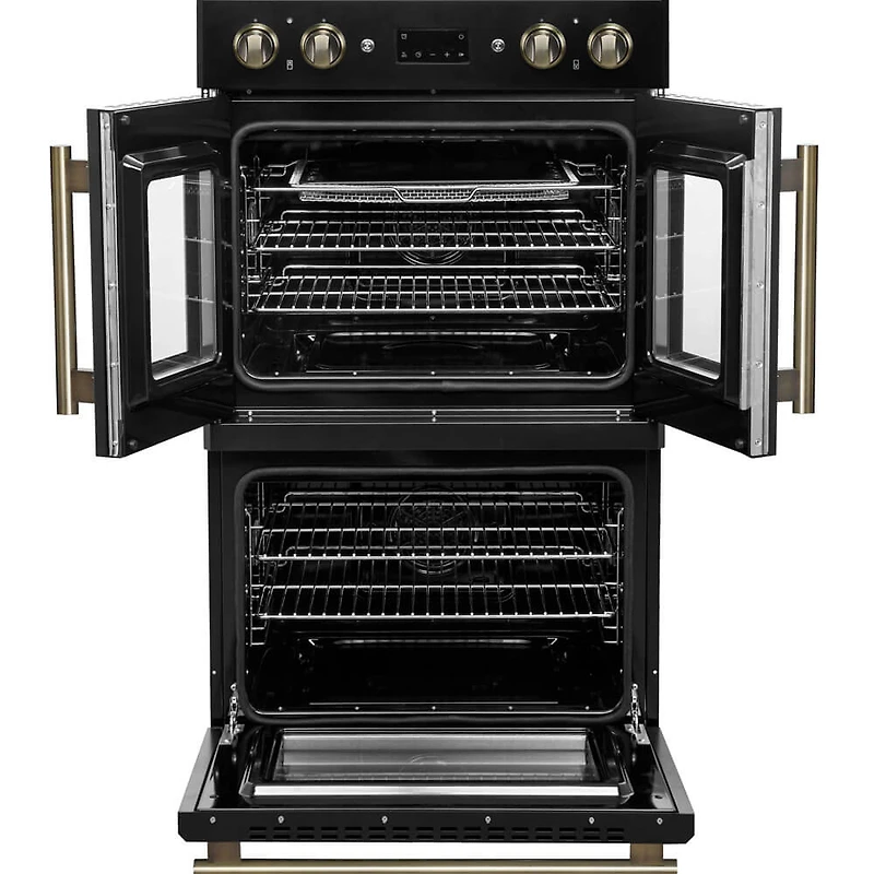 7.36 Cu. Ft. Black Built-In Double Electric Wall Oven