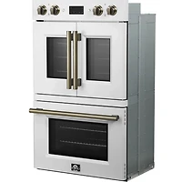 7.36 Cu. Ft. White Built-In Double Electric Wall Oven