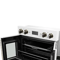 7.36 Cu. Ft. White Built-In Double Electric Wall Oven