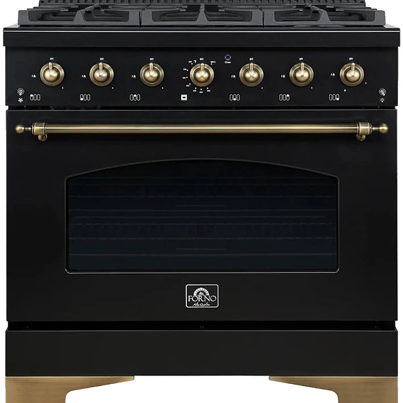 4.5 Cu. Ft. Black Dual Fuel Gas Range