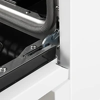 4.5 Cu. Ft. White Dual Fuel Gas Range - OPEN BOX