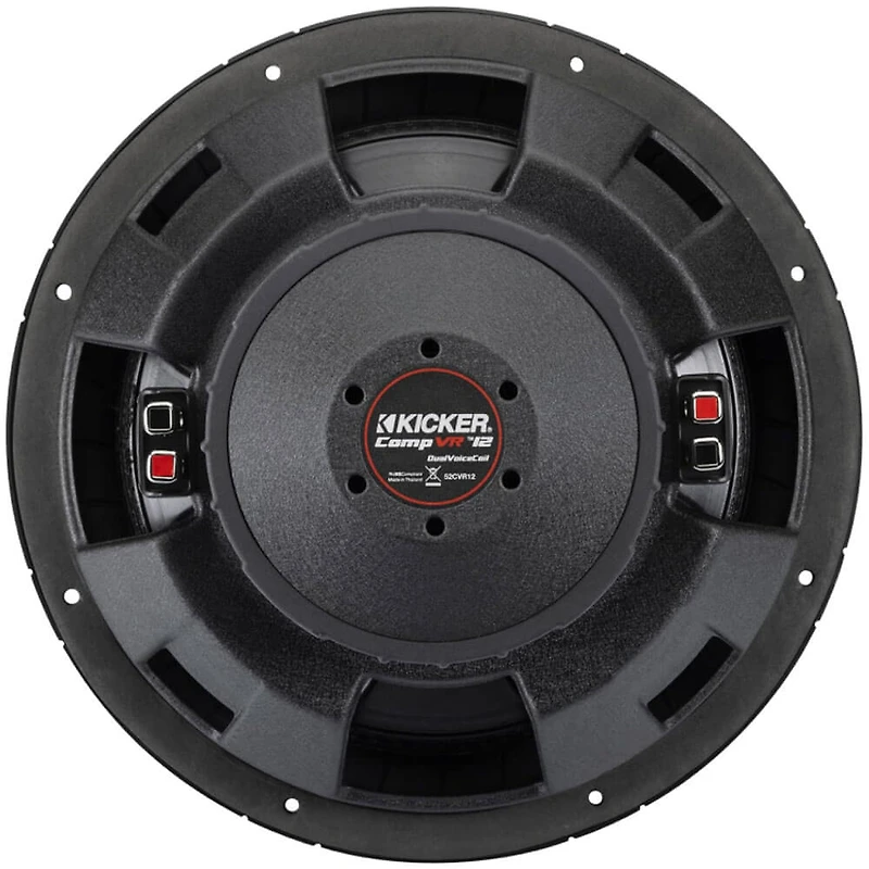 12 inch CompVR Series 4-Ohm with Dual Voice Coil Subwoofer