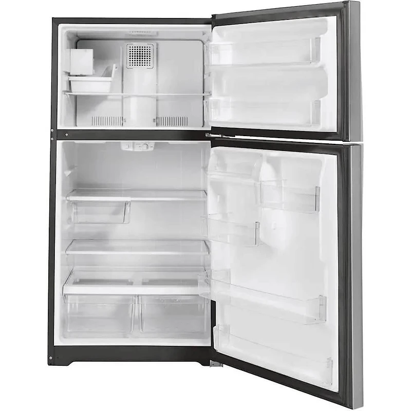 19.2 Cu. Ft. Stainless Top-Freezer Refrigerator