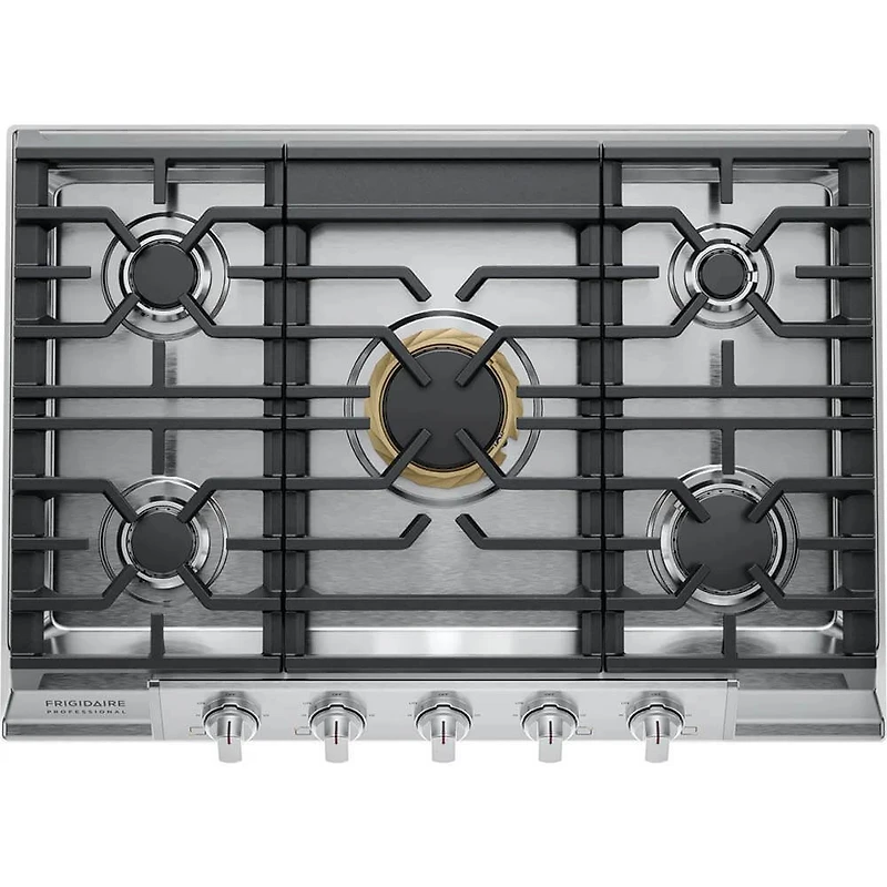 30 inch 5 Sealed Burner Stainless Gas Cooktop