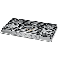 36 inch Stainless 5 Burner Gas Cooktop
