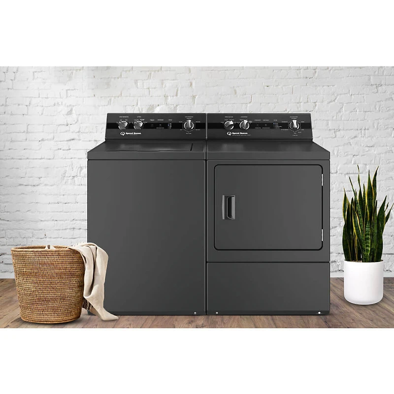 7 Cu. Ft. Black Top Load Electric Dyer