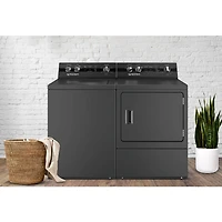 7 Cu. Ft. Black Top Load Gas Dryer